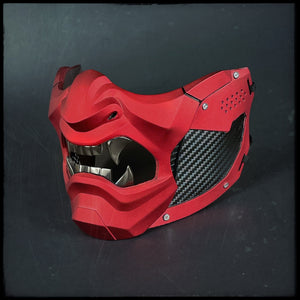 Costume Face Mask - Oni