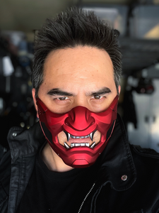 Costume Face Mask - Oni